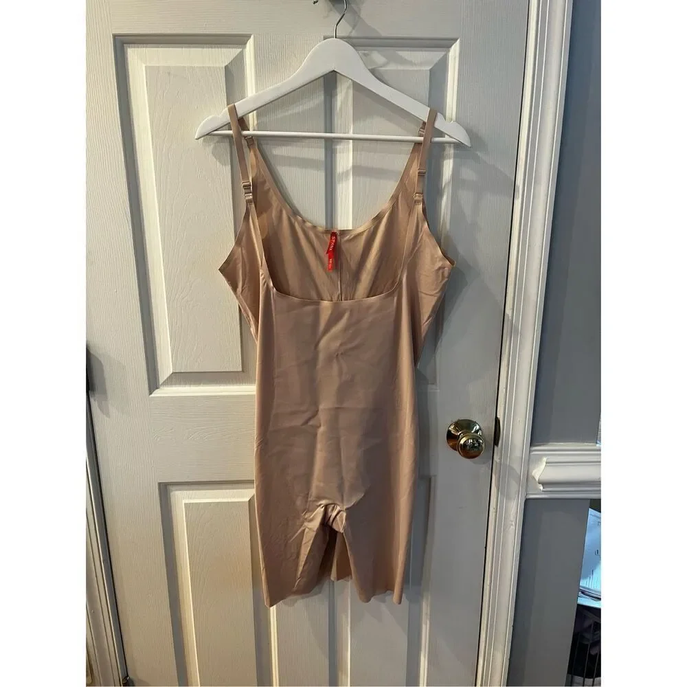 Spanx Trust Your Thinstincts Open Bust Full Body Shaper sz 2X EUC